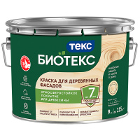 Краска для Деревянных Фасадов BIOTEKS D п/гл 9л