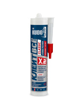 Клей KUDO Клеит Все HIGH TACK на основе гибридных полимеров белый KX-3W 280 мл
