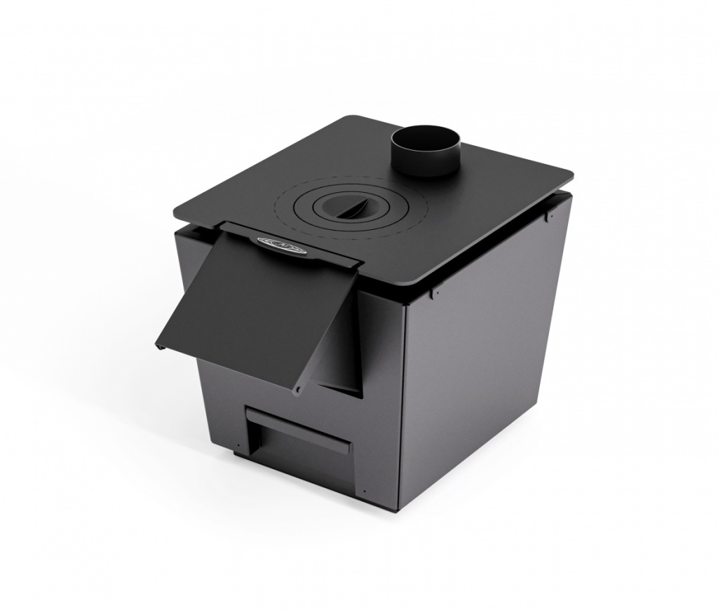 Печь отопительно-варочная ТМФ Зарница угольно-дровяная