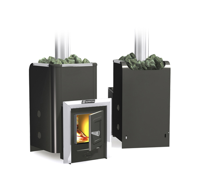 Печь для бани Ермак 12 Классика (2012) Carbon, антрацит