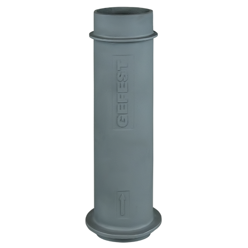 Труба стартовая чугунная L400мм d-150мм GFS верхняя (м/п, м/м)