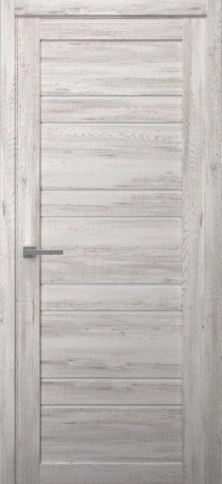 Дверь Дублин - Ель альпийскя - Белое - Eco-Wood