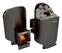 Печь для бани Grill'D Aurora 160 long black