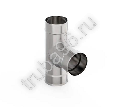 Тройник 90 градусов d150мм, толщина металла 0.5 мм