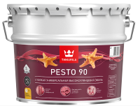 Эмаль PESTO 90 C высокоглянцевая 9л/10 кг. (краска алкидная универсальная)