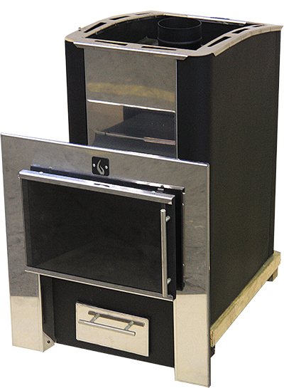 Печь для бани Термофор Ниагара Inox 18 Плазма антрацит