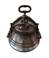 Афганский казан-скороварка Rashko Baba с ручками 5 литров двухцветный, алюминий