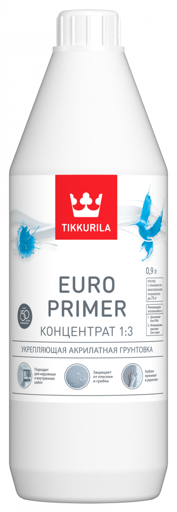 Грунтовка EURO PRIMER 0,9л