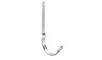 Крюк длиный (полоса) GL PU 125/90 мм металлический (RAL 9003)