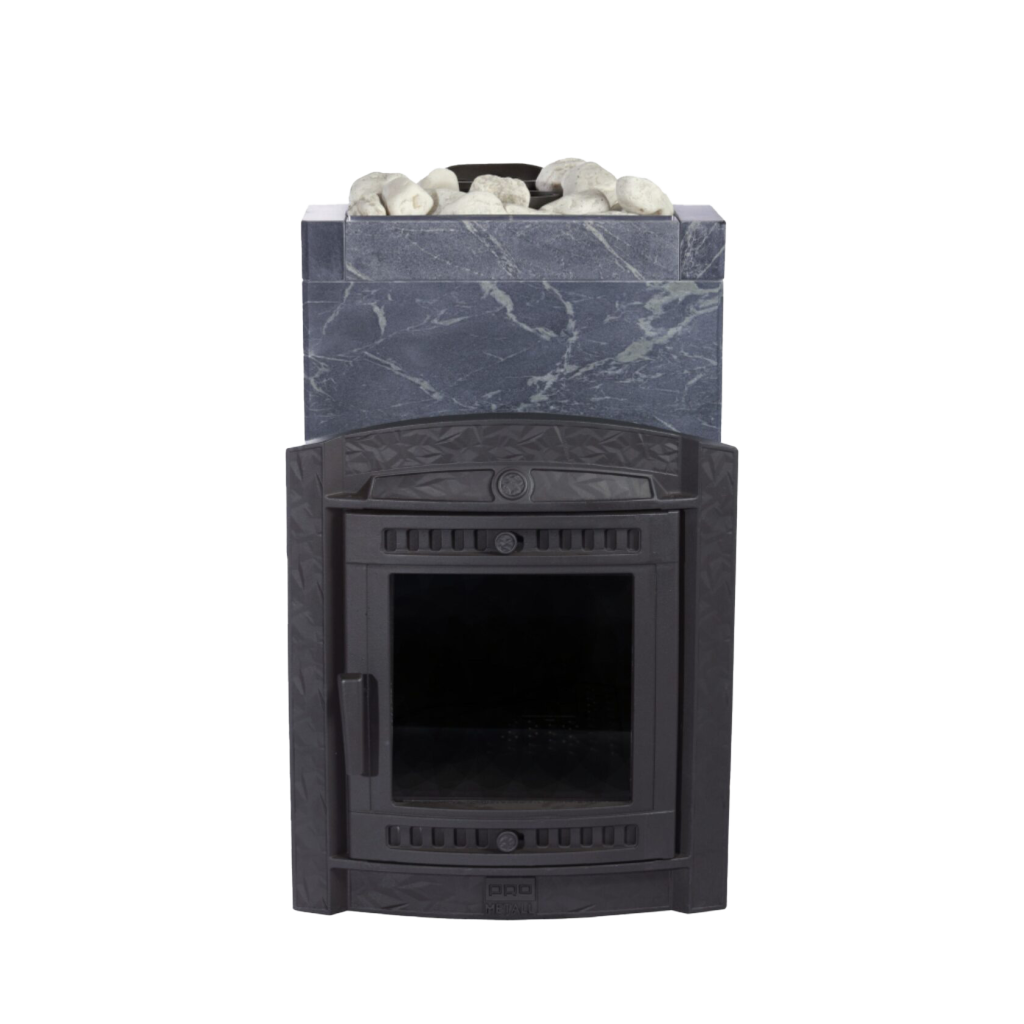 Печь для бани ПроМеталл Атмосфера L в камне Талькохлорит