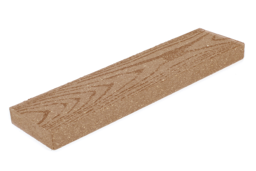 Брус лавочный Grand Line 80х22мм массив тиснение две стороны Какао 3м (ШТх2)