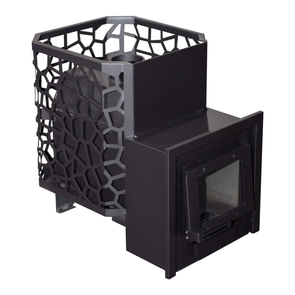 Печь для бани Сталь-Мастер Рада 8 18М БЕЗ ДВЕРЦЫ дровяная сетка