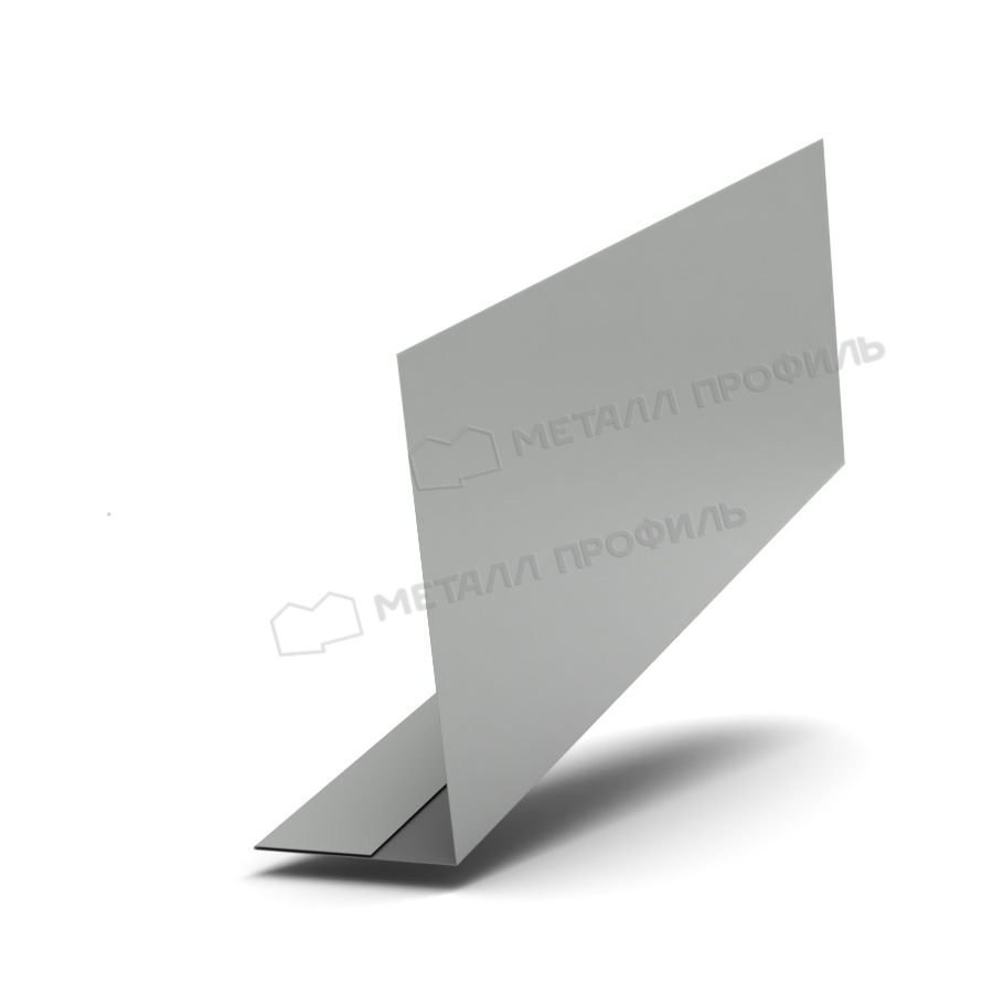 Планка карнизного свеса 250х50х3000 (ПЭ-01-9003-0.45)