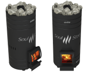 Печь для бани Grill'D Bochka 160 Short black*