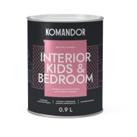 Интерьерная краска INTERIOR KIDS&BEDROOM (Интериор детская  и спальня) матовая