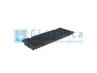 Решетка водоприемная Gidrolica Pro РВ -15.18,8.50 - щелевая пластиковая, кл. С250 (512)