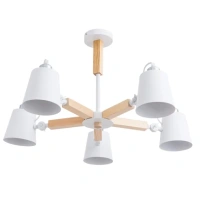 Люстра на штанге Arte Lamp OSCAR A7141PL-5WH