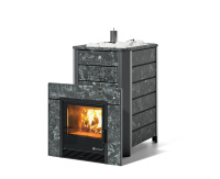 Печь для бани ИзиСтим Ялта 35 Premium (змеевик) (2024) AISI 321