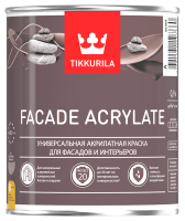 Краска фасадная Facade Acrylate С глубокоматовая 0,9 л.