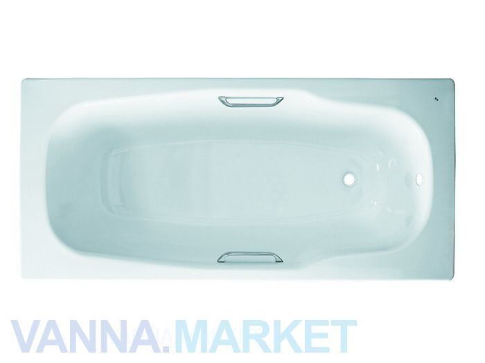 Ванна стальная BLB ATLANTICA 180x80, с отверстиями для ручек