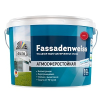 Dufa ВД краска FASSADENWEISS база 3  10л