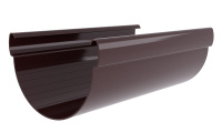 Желоб GL Дизайн 135/90 мм 3м ПВХ (Шоколадный)