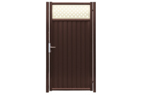 Калитка Estet Plus 2,4х1 GrandLine ГрандЛайн (RAL 8017/1014)
