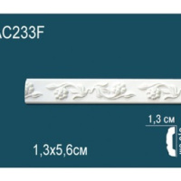 AC233F Молдинг с рисунком гибкий