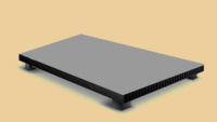 Экран защитный напольный Grill'D 805*580*80мм