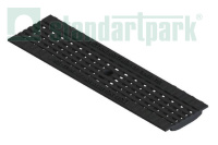 Решетка водоприемная Basic DN100 чугунная ячейка антикаблук SAFE кл. С250