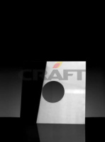 Разделка Craft потолочная декоративная нерж. (430/0.5 мм), 500*500, с отв. ф230