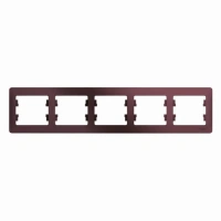 Рамка на 5 постов Systeme Electric GLOSSA GSL001105