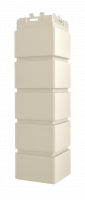 Фасадный угол Grand Line Клинкерный кирпич Design (Молочный шов RAL 7006)