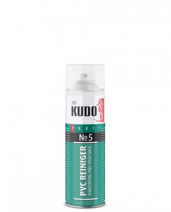 Очиститель ПВХ пластика №5 KUDO PVC Reiniger (аэрозоль) 650 мл KUPP06PVC05