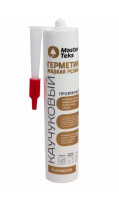 Герметик MasterTeks каучуковый жидкая резина, прозрачный 290 гр РМ