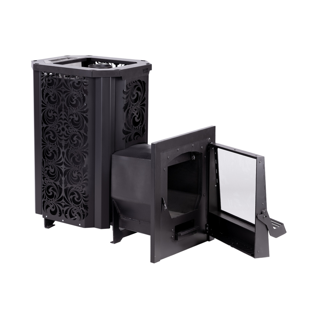 Печь для бани Сталь-Мастер HARD 30L Хохлома Панорама