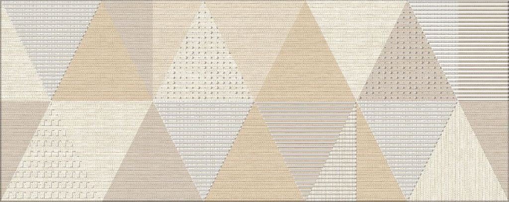 Плитка настенная Veneziano Casual 201x505 бежевая 8,5мм
