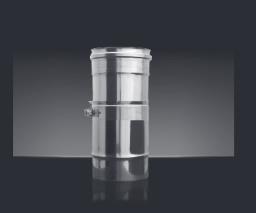 Дымоход Craft телескоп нержавеющий (316/0,8) ф130 L=0,55-0,95м