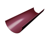 Желоб GL Классика 120/90 мм 3м ПВХ (Бордо)