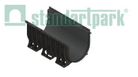 Лоток водоотводный пластиковый PolyMax Basic DN500 h560