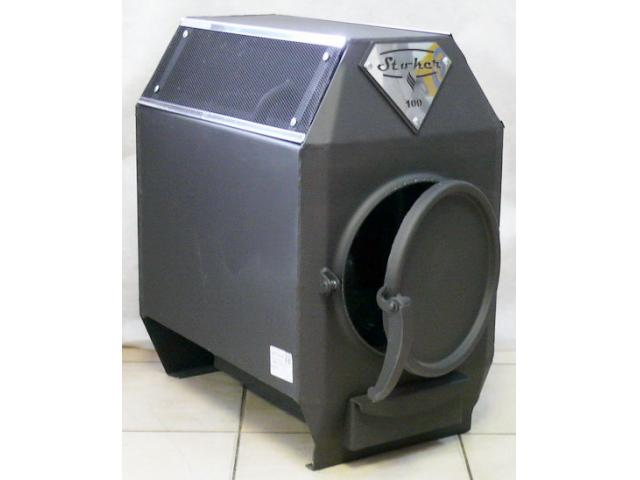 Печь отопительная Stoker Ермак Термо 100 дровяная антрацит