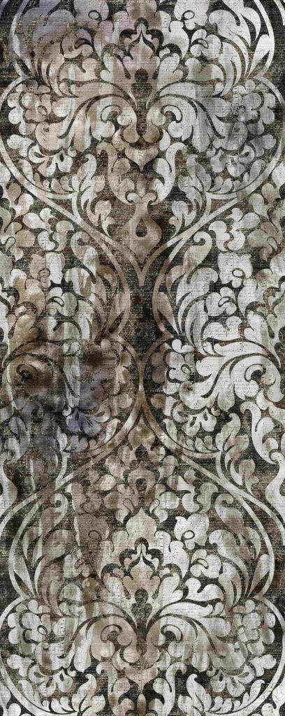Интерьерная панель 1200x3000 Damascus Latte глянцевая Ab-4.2.1/1200x3000G
