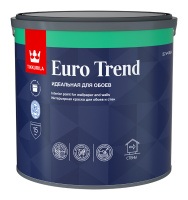 Краска для обоев и стен EURO TREND C матовая 2,7л