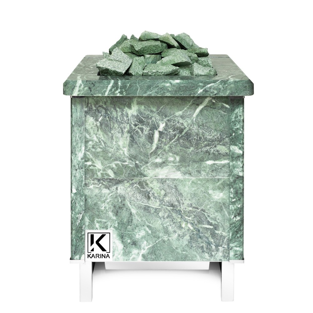 Печь для бани электрическая KARINA Quadro 12 Змеевик, выносной пульт