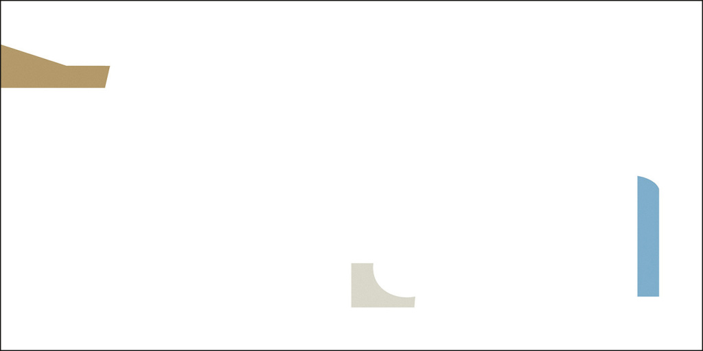 Плитка настенная Сагано 300x600 белая 1