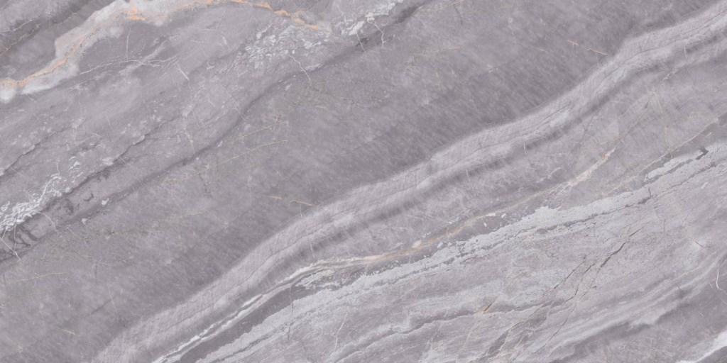 Керамогранит Lande 600x1200 мрамор темно-серый полированный L12630