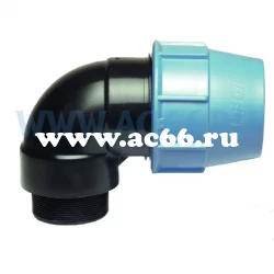 1008 Отвод Unidelta 50х2"  НР  (36 шт)