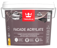 Краска фасадная Facade Acrylate С глубокоматовая 5,0 л.