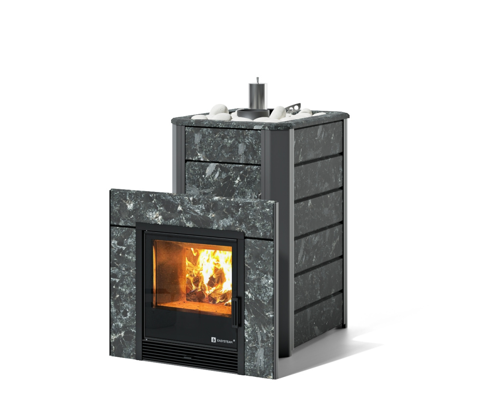 Печь для бани ИзиСтим Ялта 25 Premium (пироксенит) (2024)