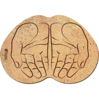 Коврик для сауны Ладони пробковый (43х30см) Банные штучки